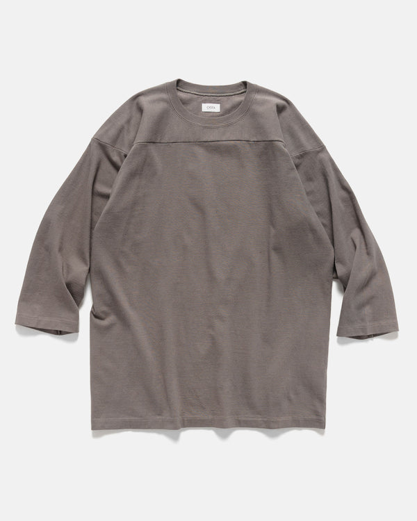 haven Football 3/4 Sleeve T-Shirt Grey