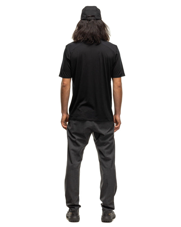 Haven Frame SS Polo Shirt Black