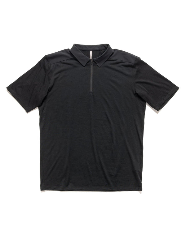 haven Frame SS Polo Shirt Black