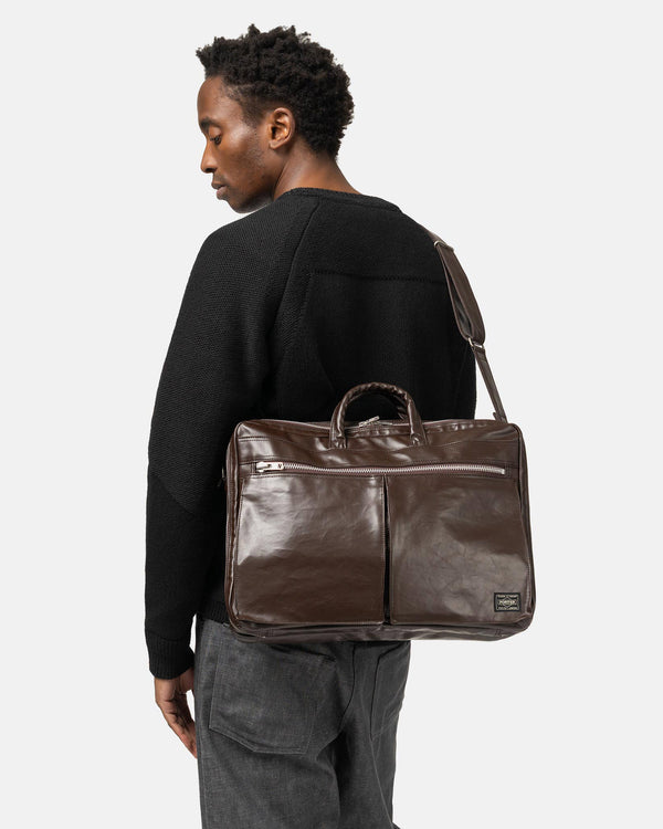 Haven FREESTYLE 2Way Briefcase Brown