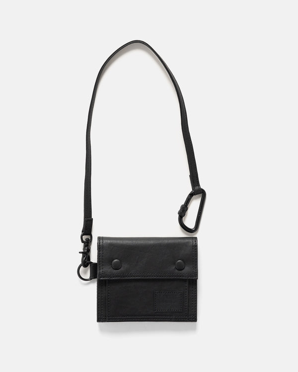 haven FREESTYLE Dyneema Leather Wallet Black