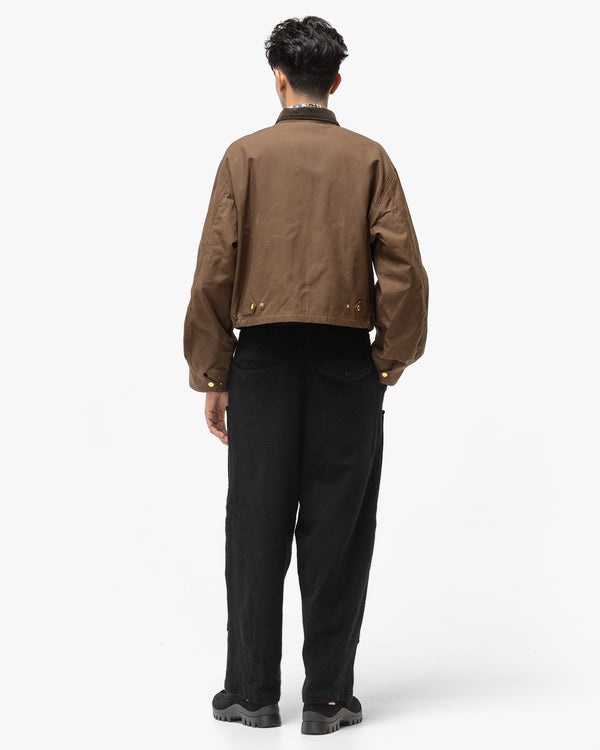 Haven Fulling Wool CASA Pants Black