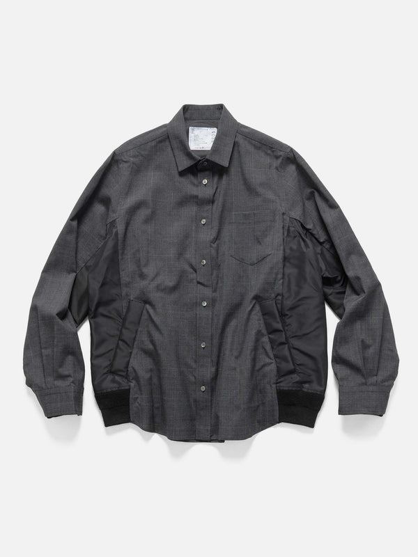 haven Glen Check Shirt Gray