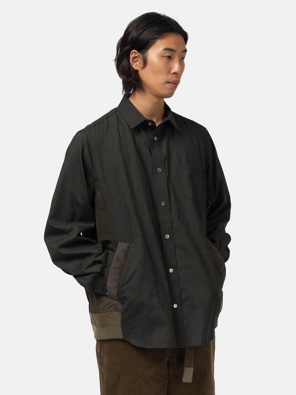 Haven Glen Check Shirt Khaki