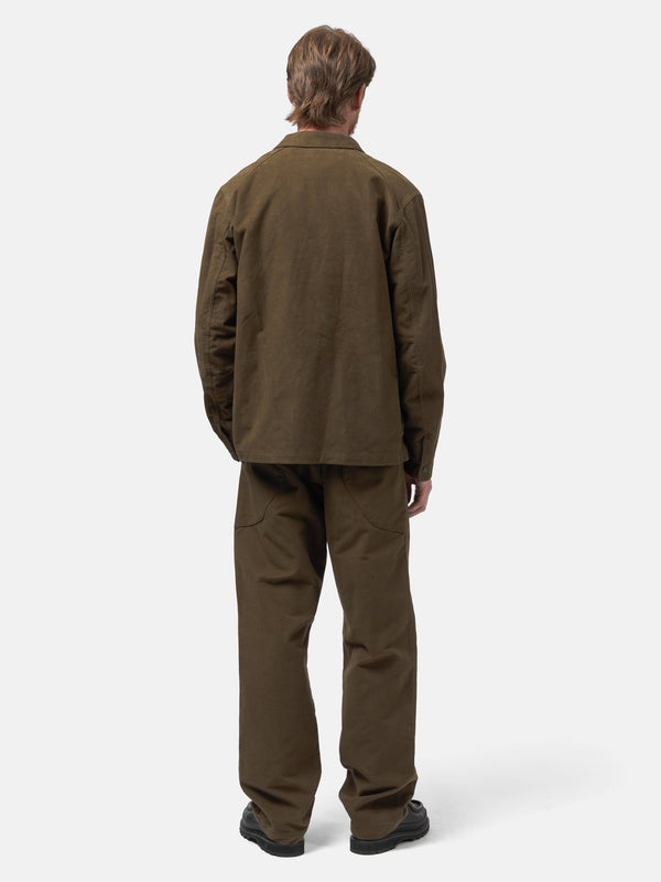 Haven Graft Coat - Organic Cotton Moleskin Earth