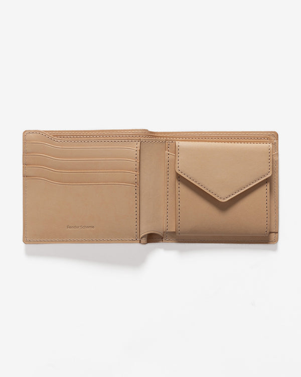 Haven Half Folded Wallet Natural