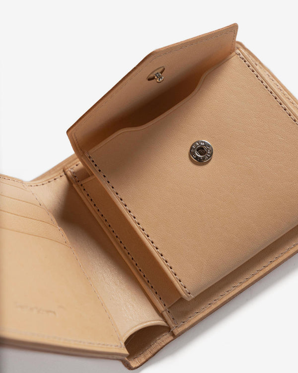 Haven Half Folded Wallet Natural
