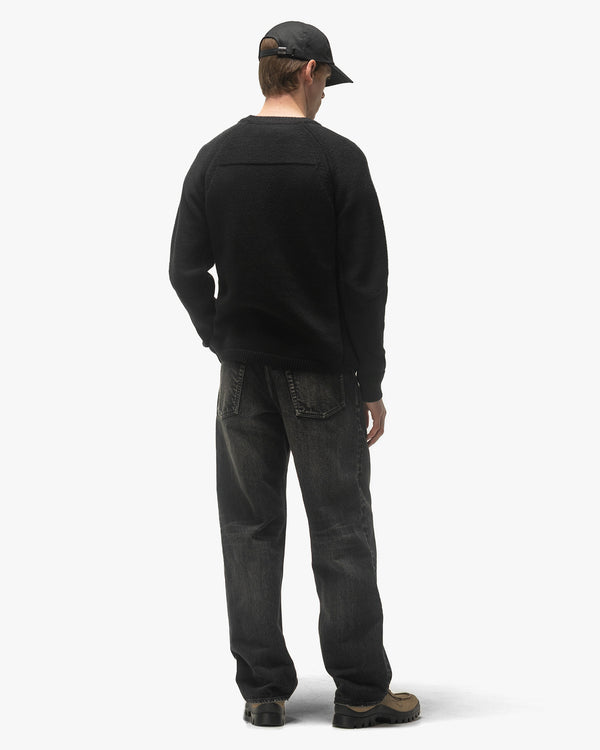 Haven Harbour Sweater - Cotton Cashmere Knit Black