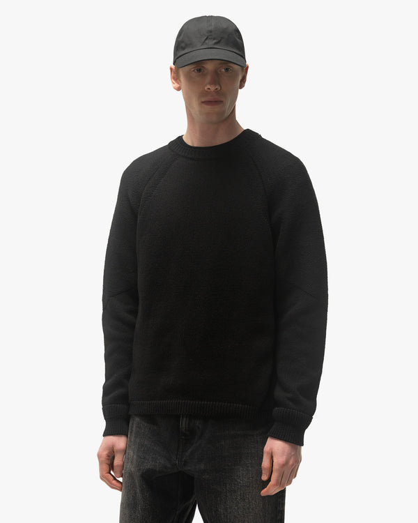 Haven Harbour Sweater - Cotton Cashmere Knit Black