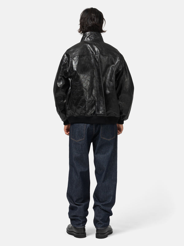 Haven Hard Twist Denim Wide Pants Indigo