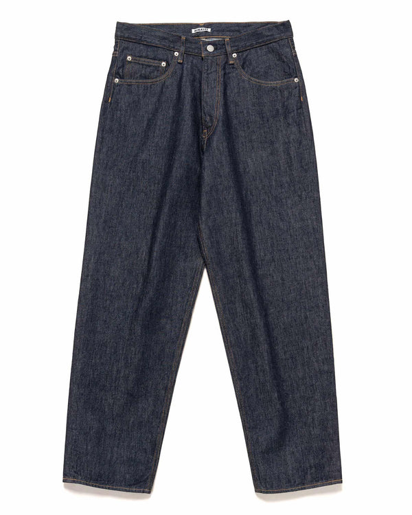 haven Hard Twist Denim Wide Pants Indigo