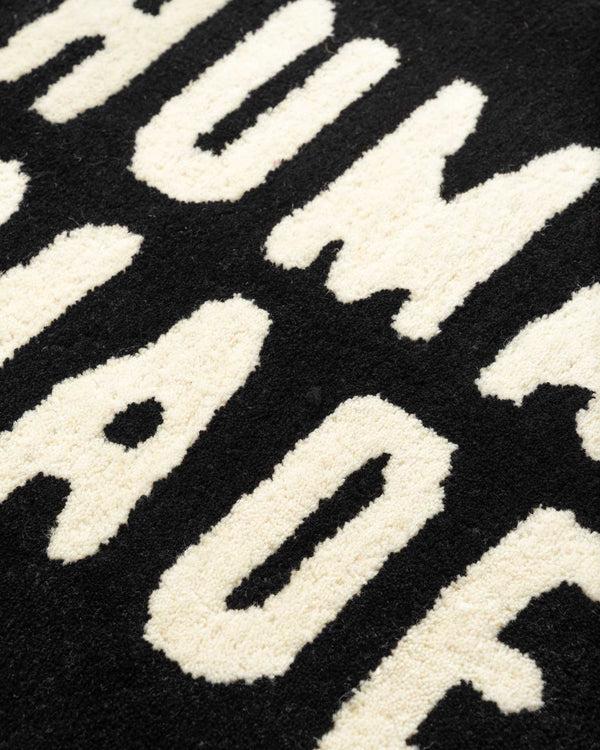 Haven Heart Rug Black