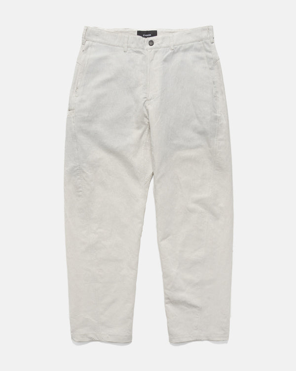 haven Helix Pant - Cotton Linen Denim Ivory