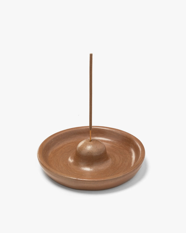 Haven Incense Holder Clay & Beeswax Natural