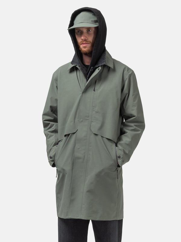 Haven Interval Coat - GORE-TEX 3L Nylon Lichen