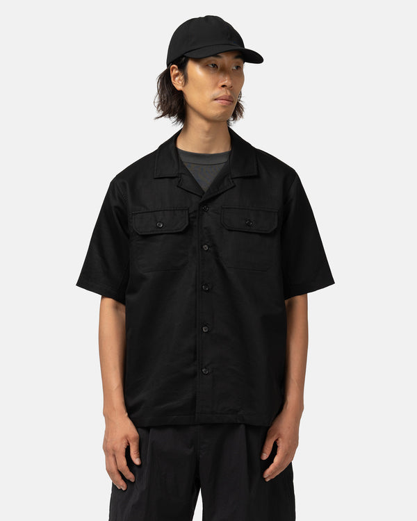 Haven Jasper Shirt - Cotton Linen Silk Black