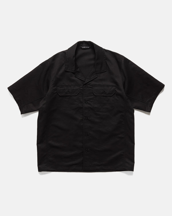 haven Jasper Shirt - Cotton Linen Silk Black