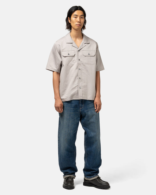 Haven Jasper Shirt - Cotton Linen Silk Stone