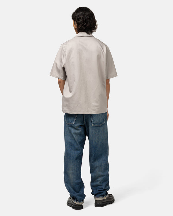 Haven Jasper Shirt - Cotton Linen Silk Stone