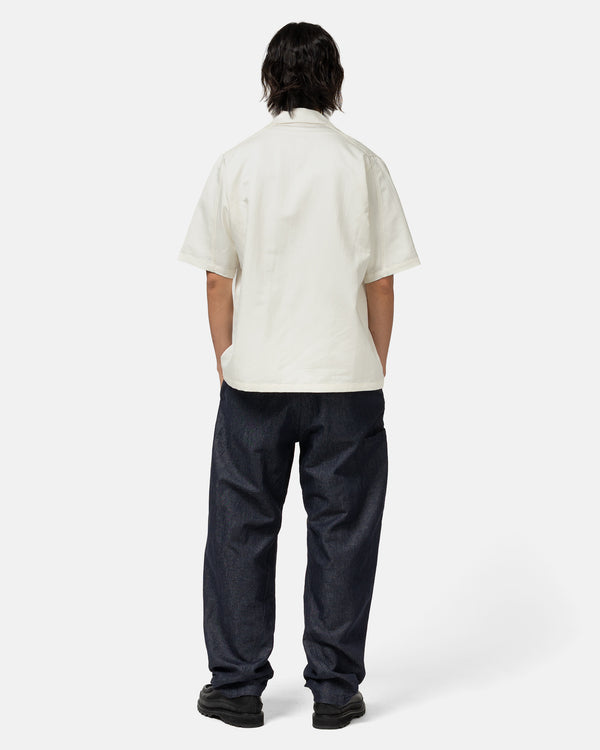 Haven Jasper Shirt - Cotton Linen Silk White