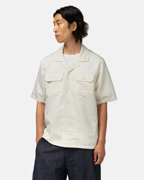 Haven Jasper Shirt - Cotton Linen Silk White
