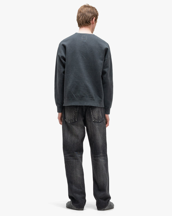 Haven Jumbo SB Sweat L/S DMGD Black