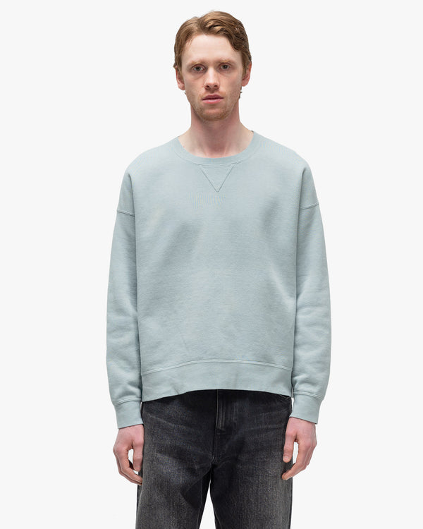 Haven Jumbo SB Sweat L/S DMGD Lt. Green