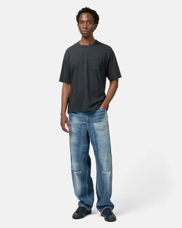 Haven Jumbo Tee S/S DMGD Black