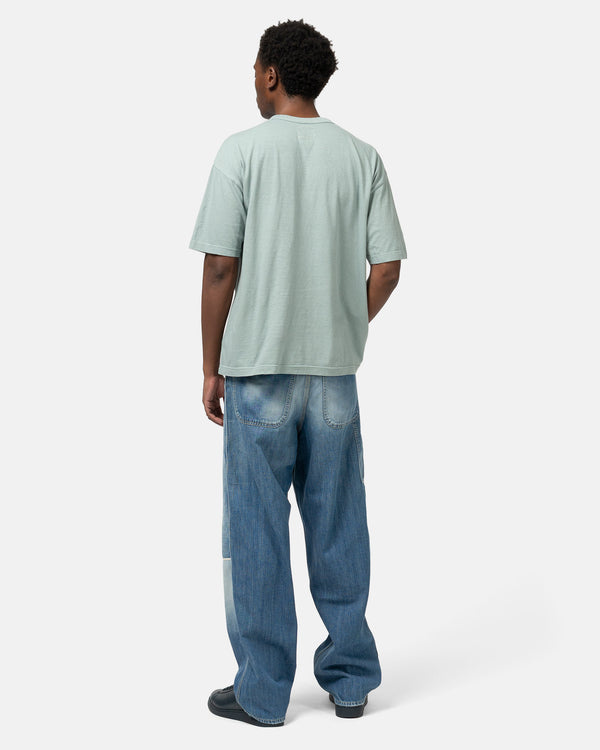 Haven Jumbo Tee S/S DMGD Lt. Green