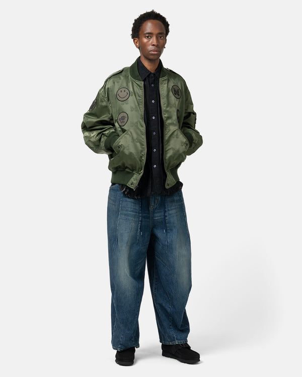 Haven L2-B Jacket - Papillon Jacquard Sateen Olive