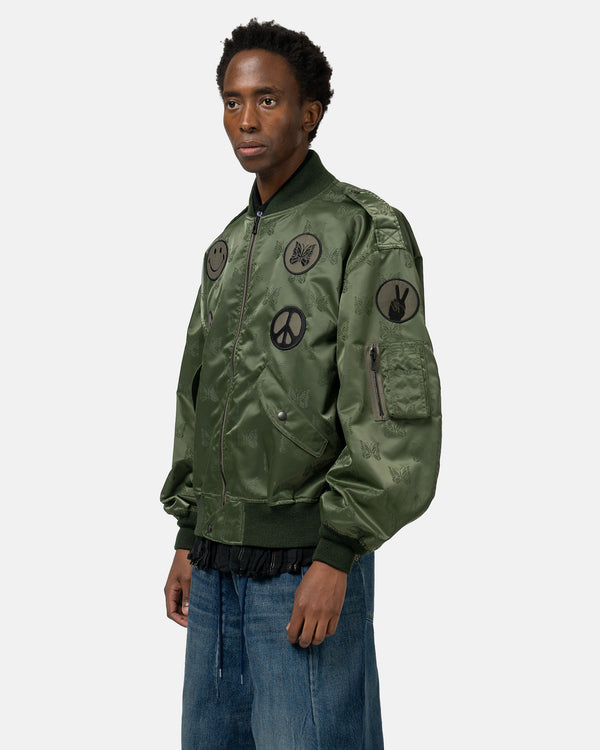 Haven L2-B Jacket - Papillon Jacquard Sateen Olive