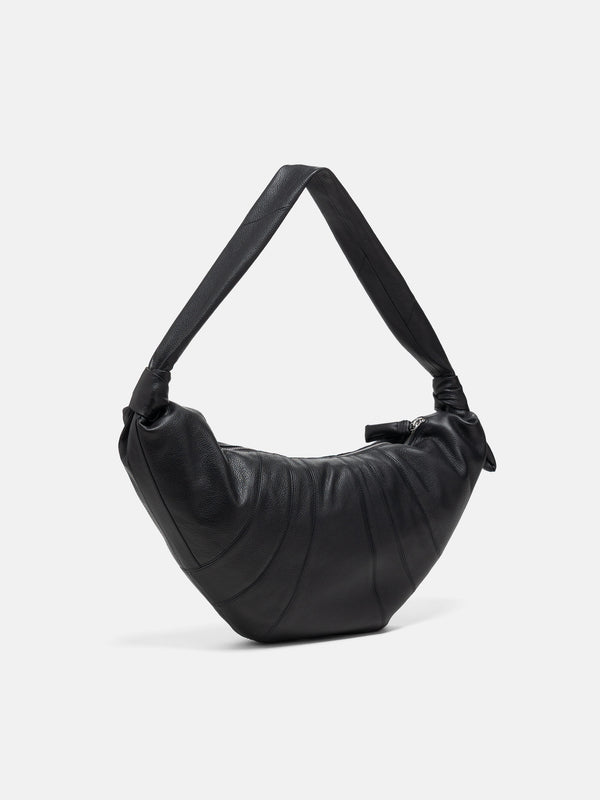 Haven Large Croissant Bag Black