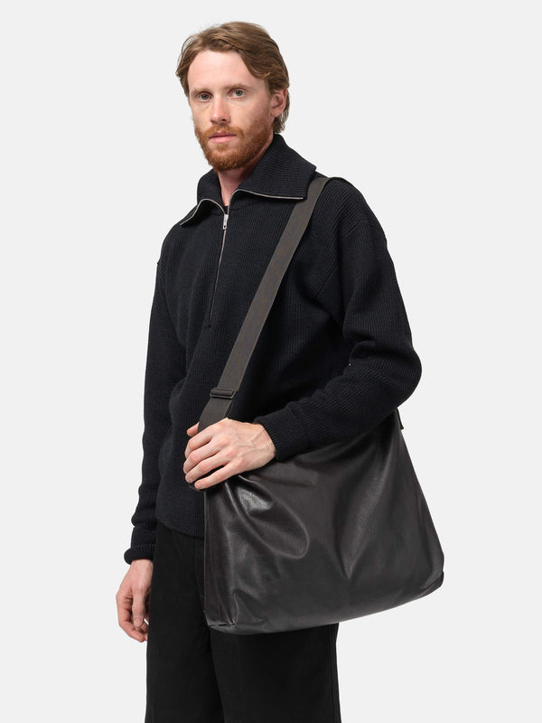 Haven Large Folio Bag Dark Chocolate