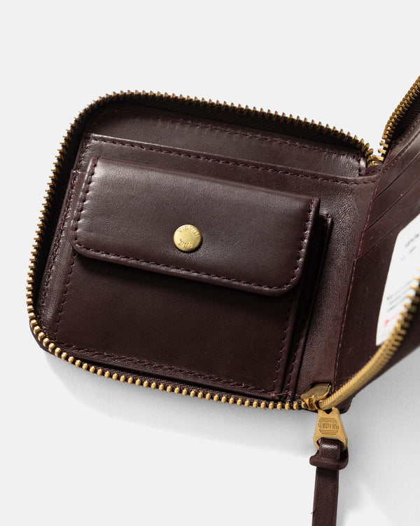 Haven Leather Bi-Fold Burgundy