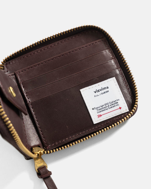 Haven Leather Bi-Fold Burgundy