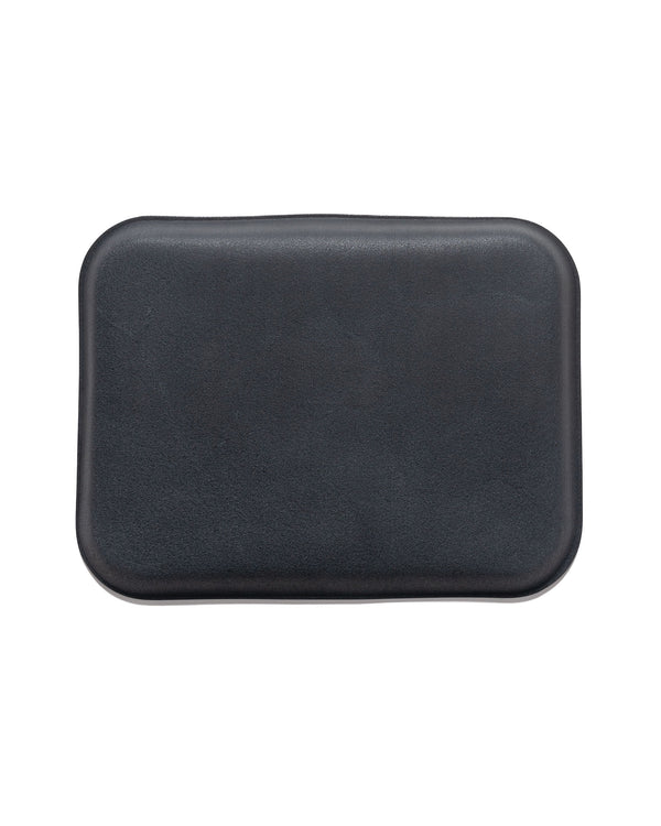 Haven Leather Tray L Black