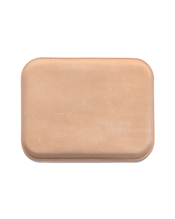 Haven Leather Tray L Natural