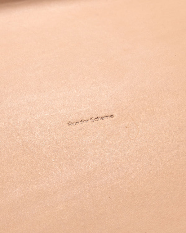 Haven Leather Tray L Natural