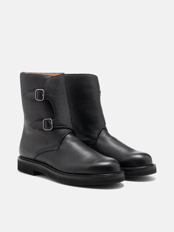 Haven Leather Work Boots Black
