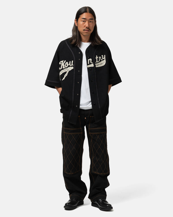 Haven Light Canvas LUMBER Pants Black