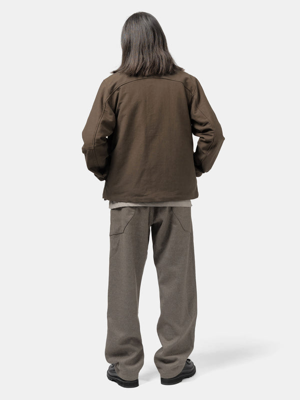 Haven Logger Overshirt - Washed Cotton Canvas Earth