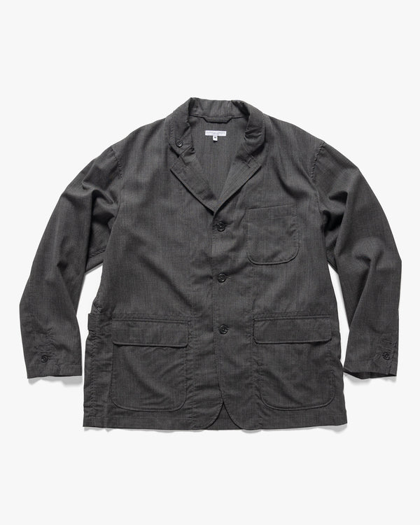 haven Loiter Jacket Tropical Wool Charcoal