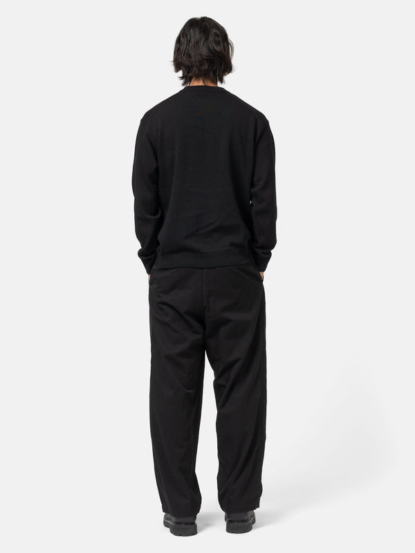Haven M-47 Pants Hard Washed Cotton Black