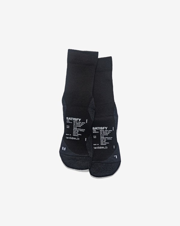 Haven Merino Nylon Tube Socks Black