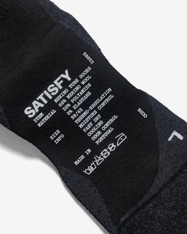 Haven Merino Nylon Tube Socks Black