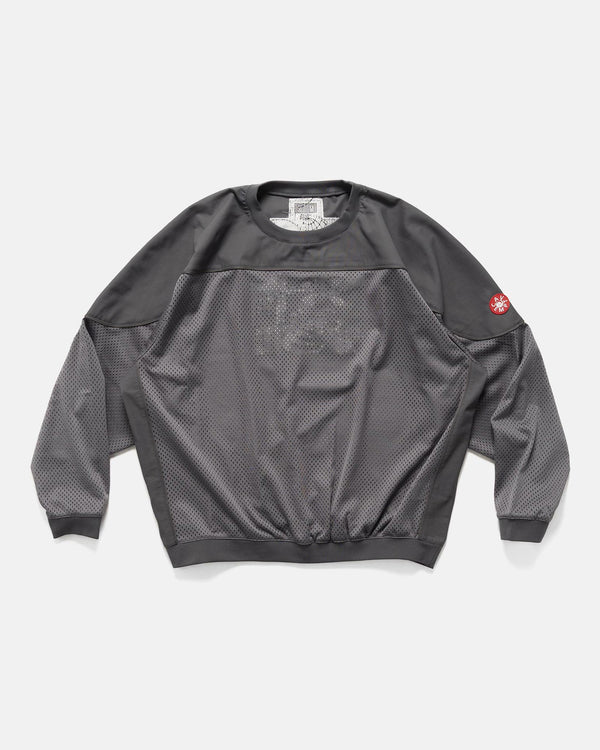 haven Mesh Track Crew Neck Grey