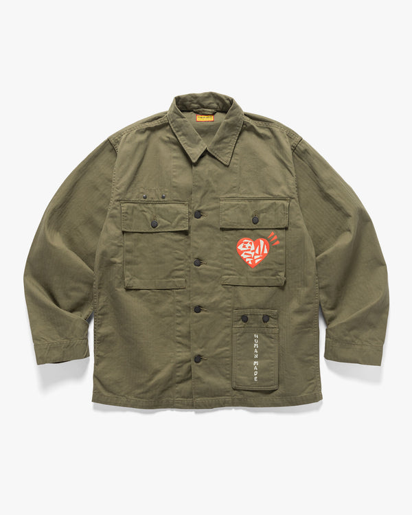 haven Military Shirt Olive