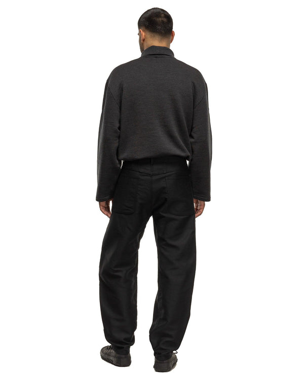 Haven Mock Neck Sweatshirt Anthracite Melange