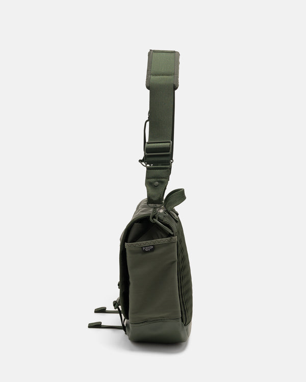 Haven Monochrome Messenger Bag Olive