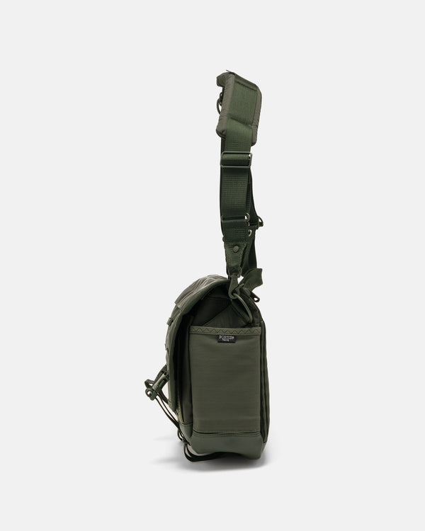 Haven Monochrome Messenger Bag (S) Olive